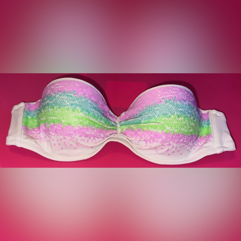 Victoria's Secret Sequin Bikini Top